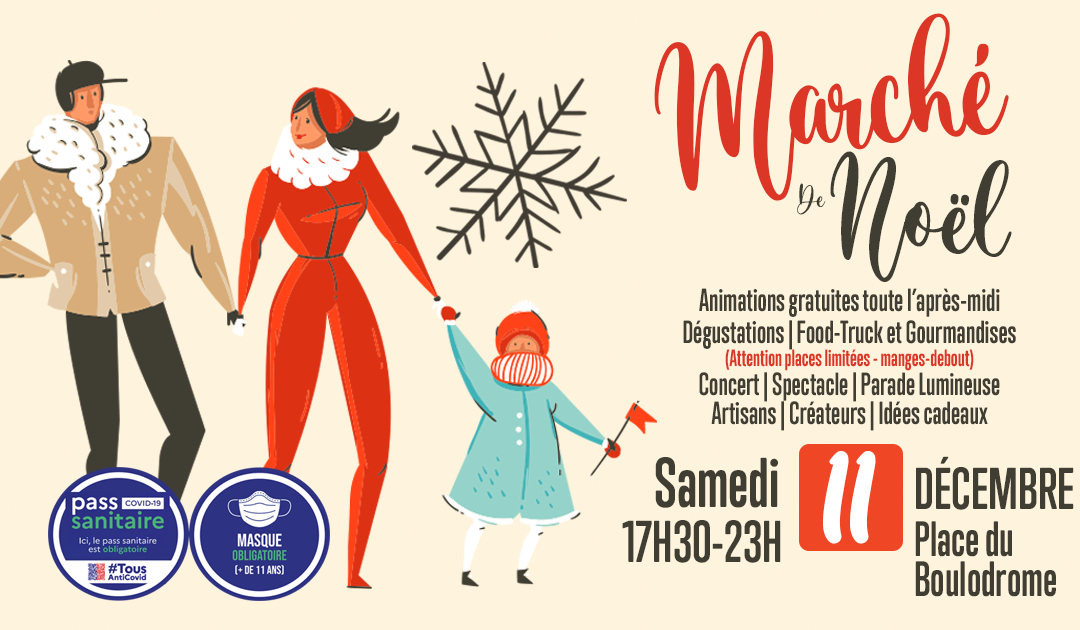 Marché de Noël Artisanal et Gourmand : MAINTENU !