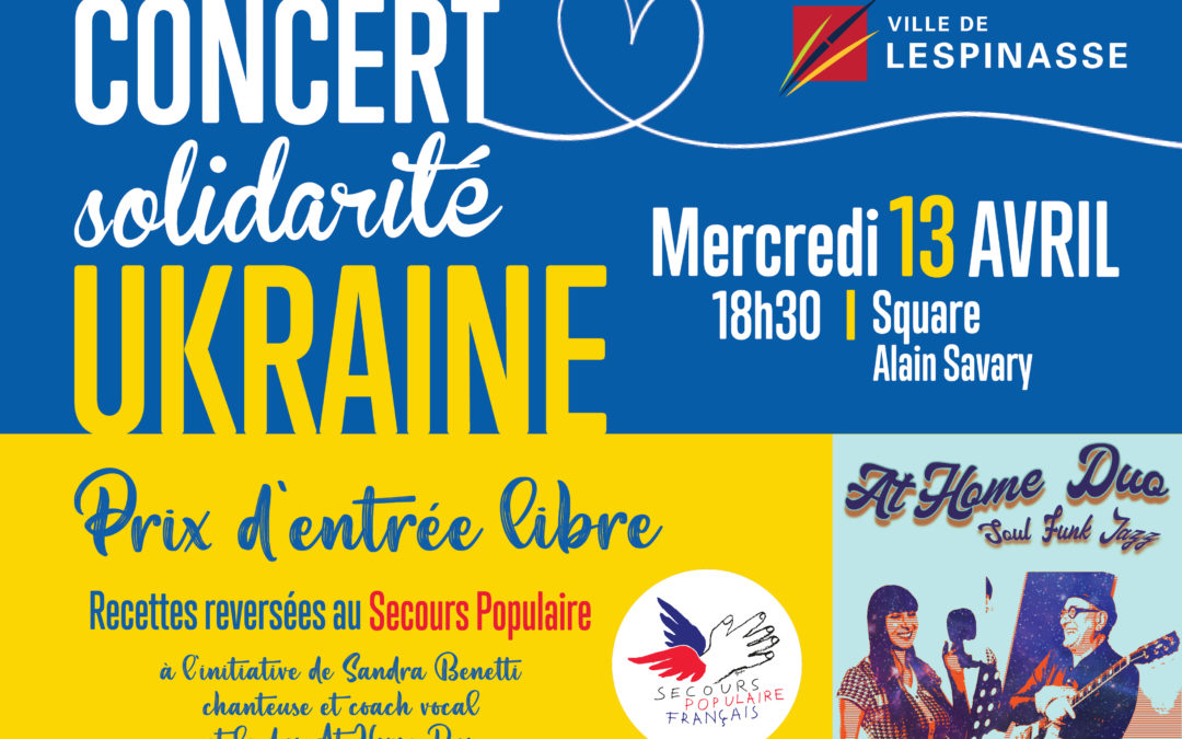 Apéro-Concert en solidarité avec l’Ukraine