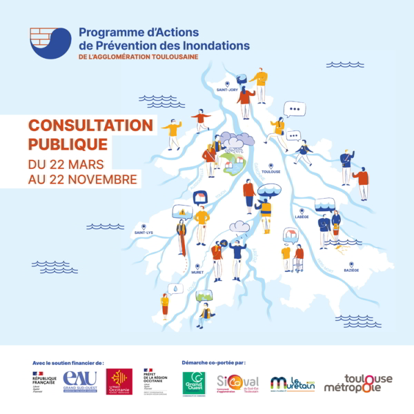 CONSULTATION PUBLIQUE : Élaboration du Programme d’Actions de Prévention des Inondations (PAPI) 2025-2031